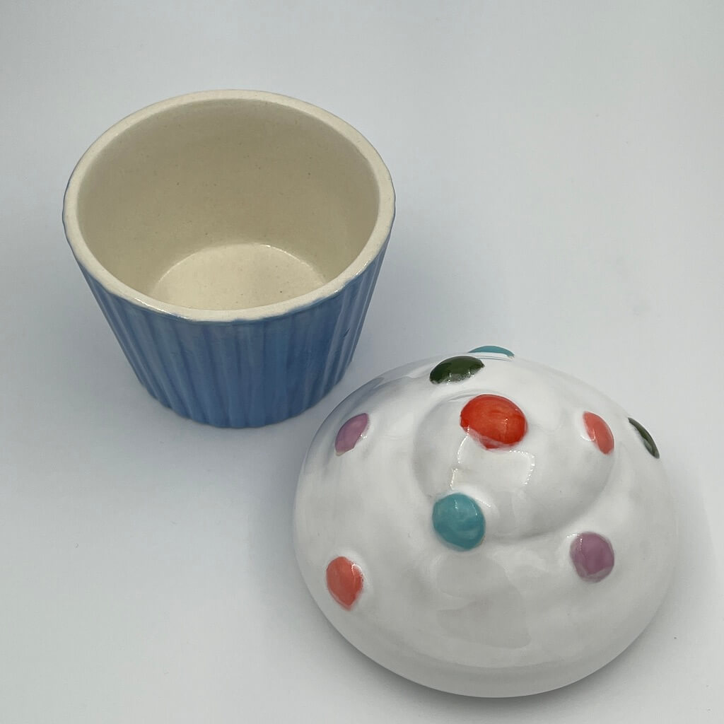 Keramiek cupcake