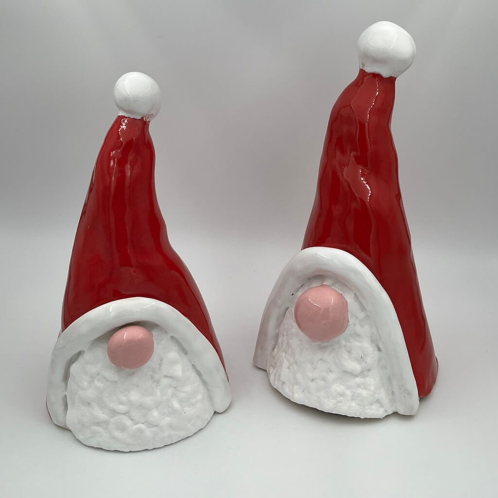 Keramiek kerstmannen