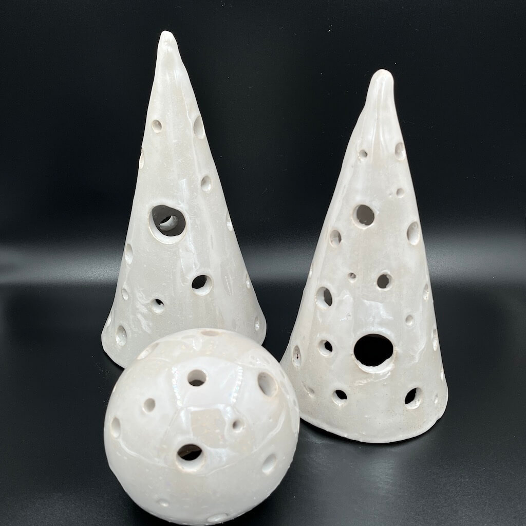 Keramiek Kerstboom & Bal